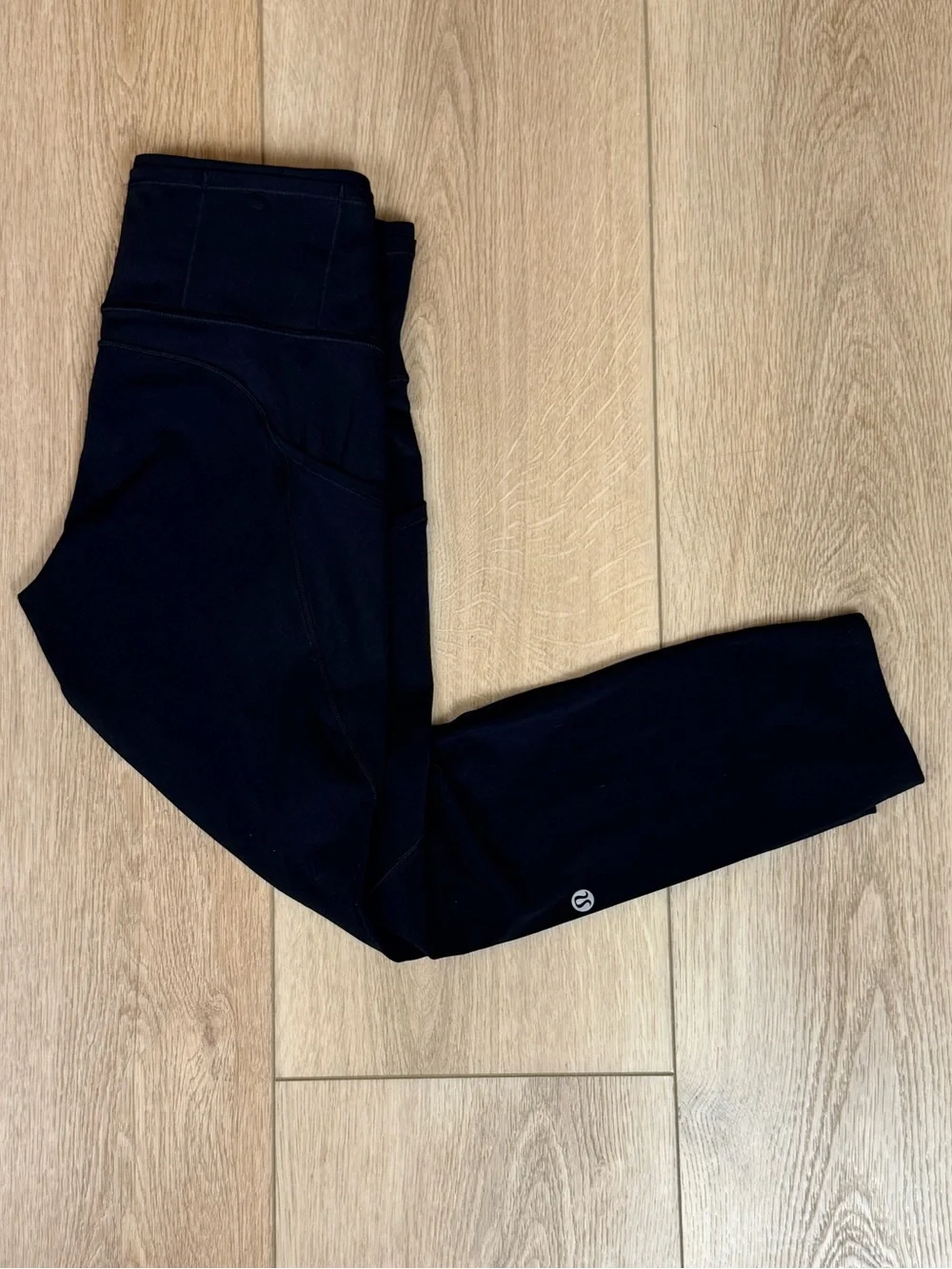 Lululemon Fast & Free 7/8 High-Rise Leggings Black Size 6